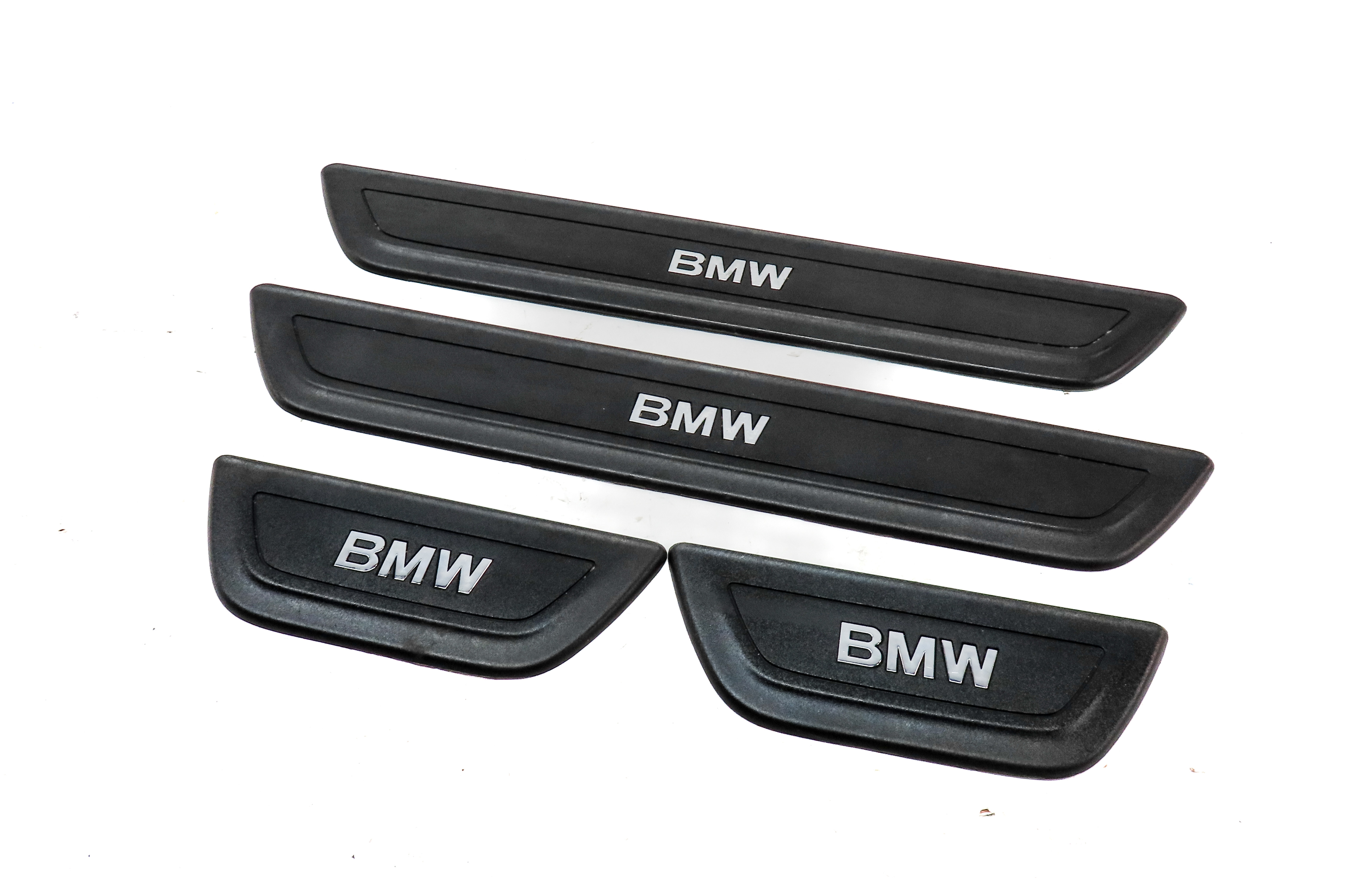 2014 BMW X3 (F25) FRONT & REAR DOOR SILL SCUFF PANEL TRIM SET-4 — exact item pictured